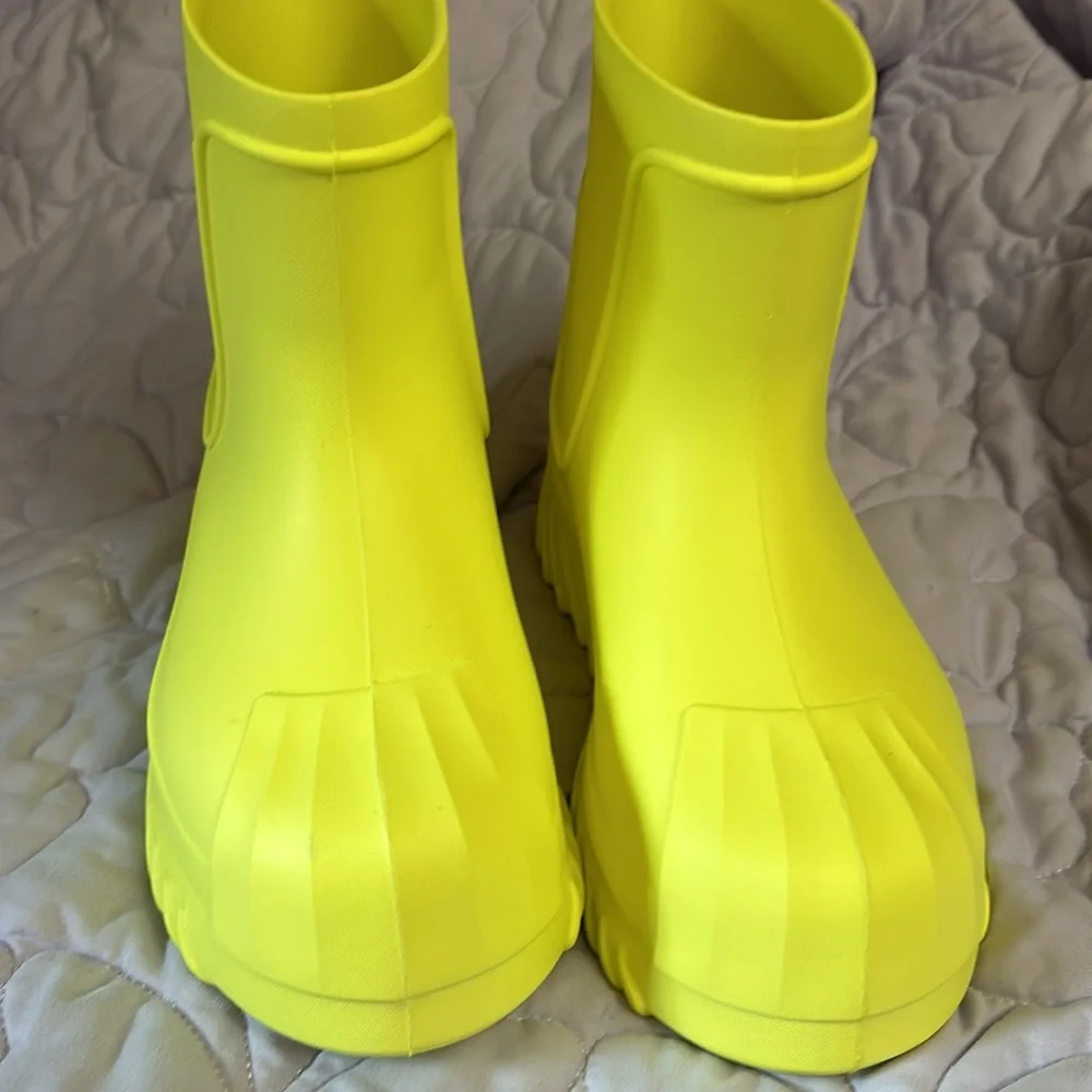 adidas Women’s Neon Yellow Winter Rain Boots